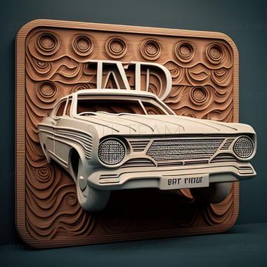3D model Ford Taunus (STL)